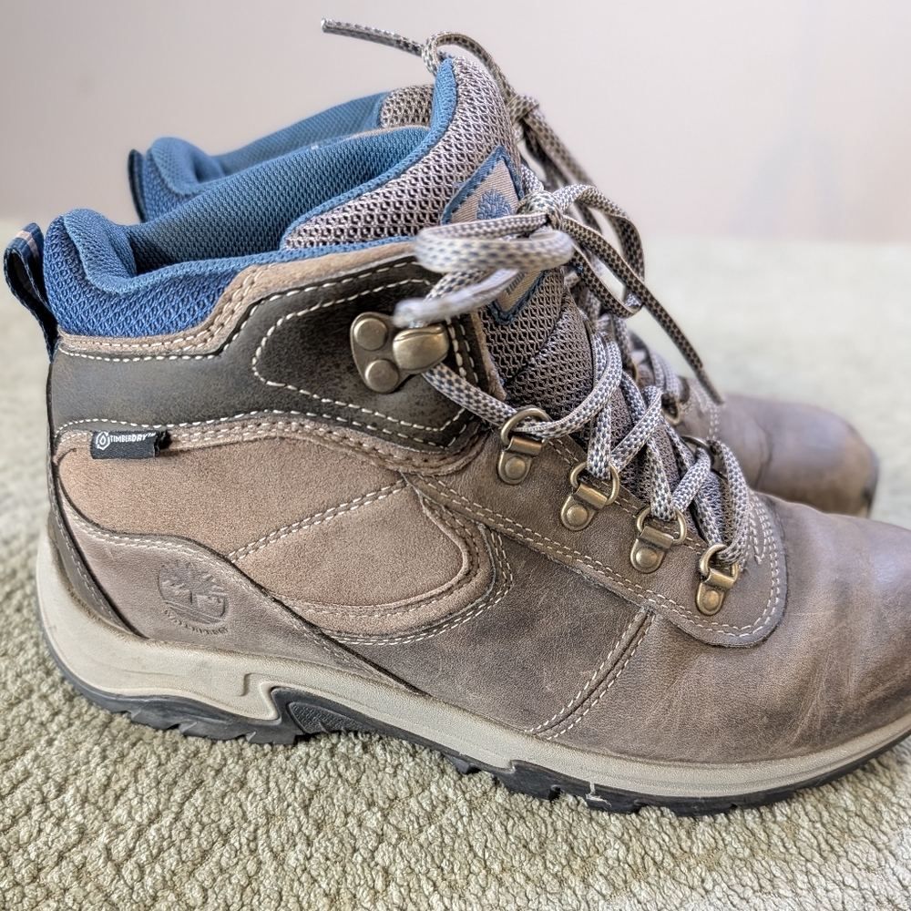 Timberland Women's Hiking Boots Size 7 Waterproof Trail Outdoor Mt. Maddsen - Picture 6 of 13
